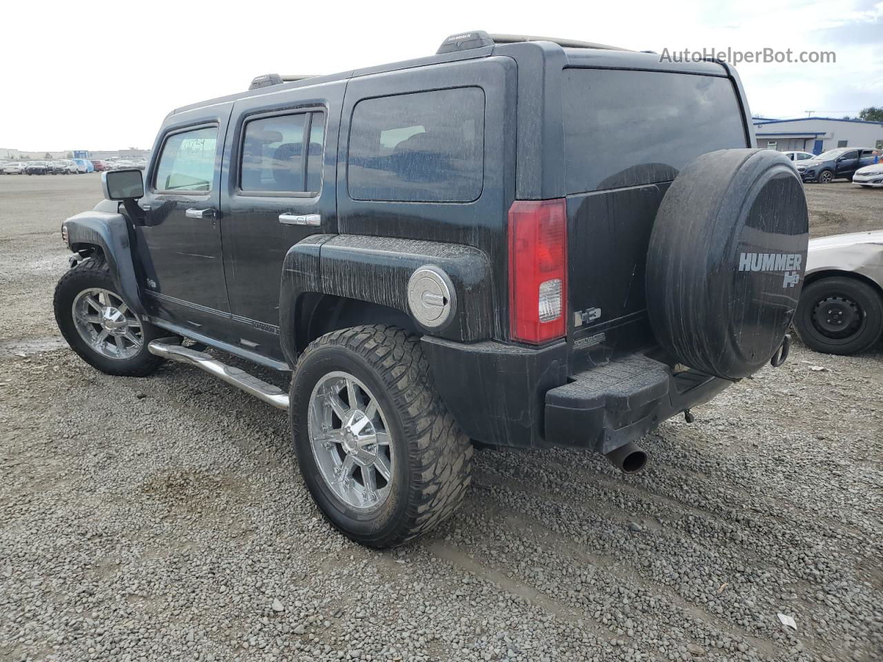 2007 Hummer H3  Черный vin: 5GTDN13E678188835