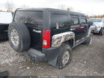 2007 Hummer H3 Suv Black vin: 5GTDN13E678211627