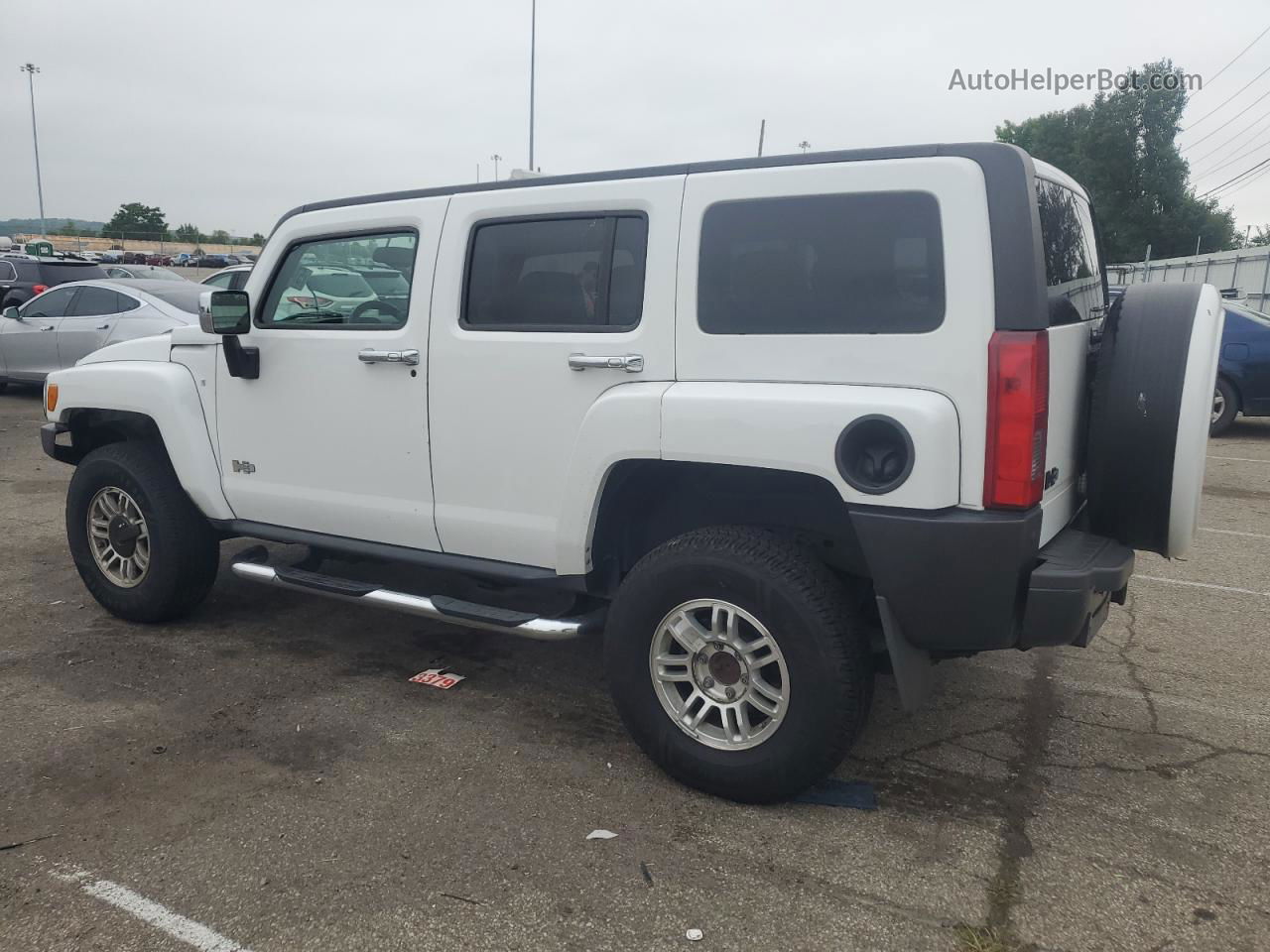 2007 Hummer H3  Белый vin: 5GTDN13E678215466