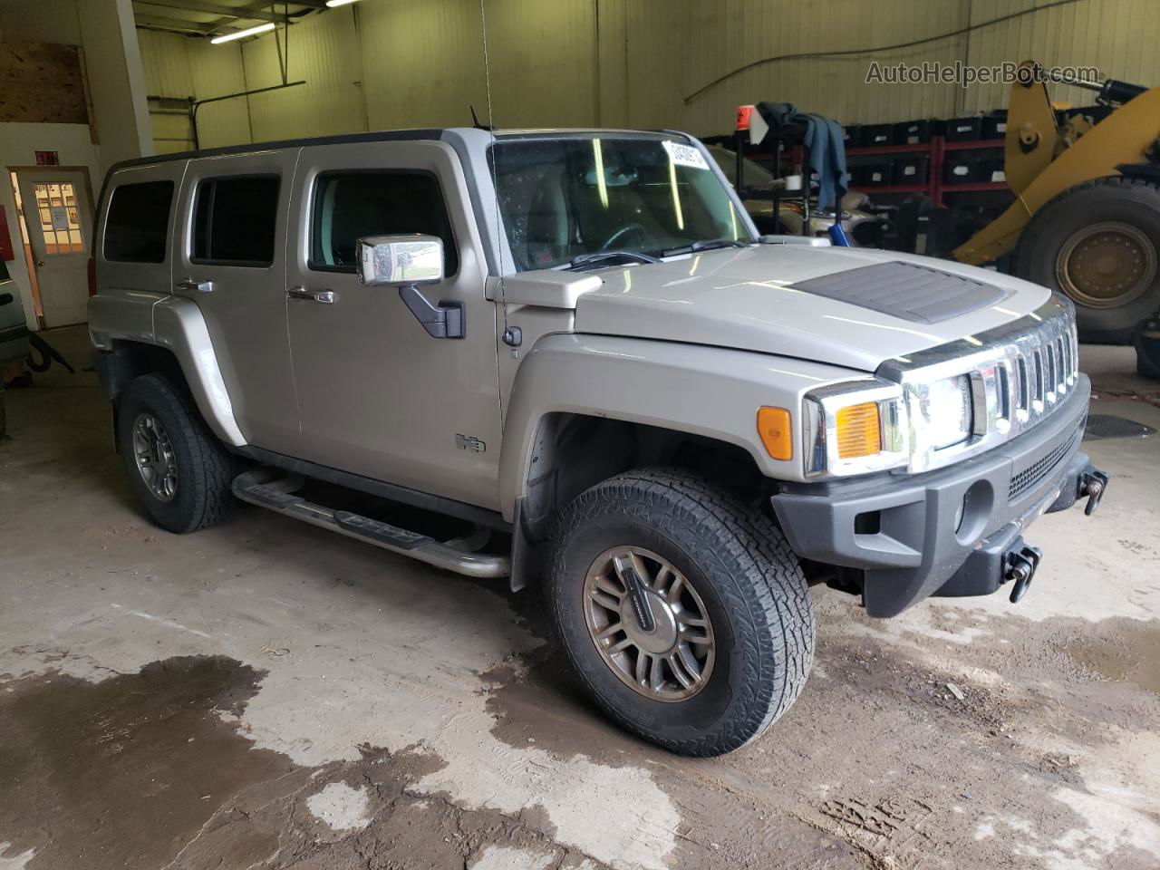 2007 Hummer H3  Gray vin: 5GTDN13E678237645