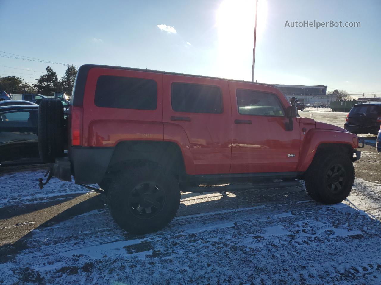 2007 Hummer H3  Red vin: 5GTDN13E678242313