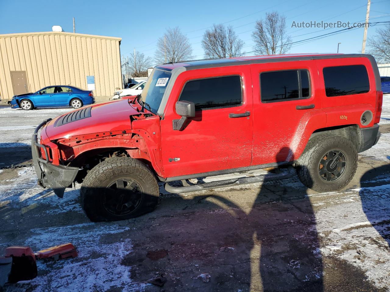 2007 Hummer H3  Red vin: 5GTDN13E678242313