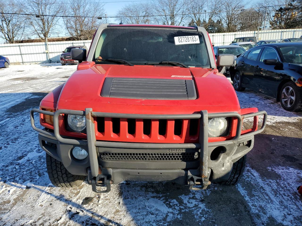 2007 Hummer H3  Red vin: 5GTDN13E678242313