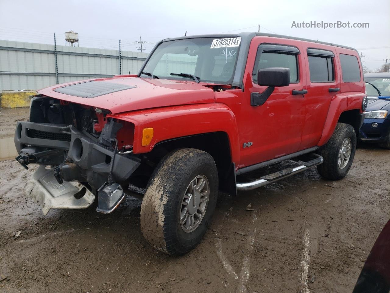 2007 Hummer H3  Red vin: 5GTDN13E678250671