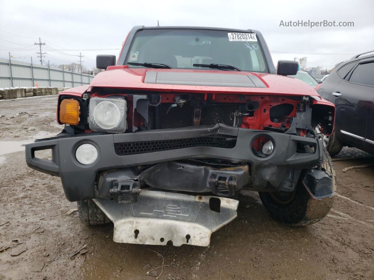 2007 Hummer H3  Red vin: 5GTDN13E678250671