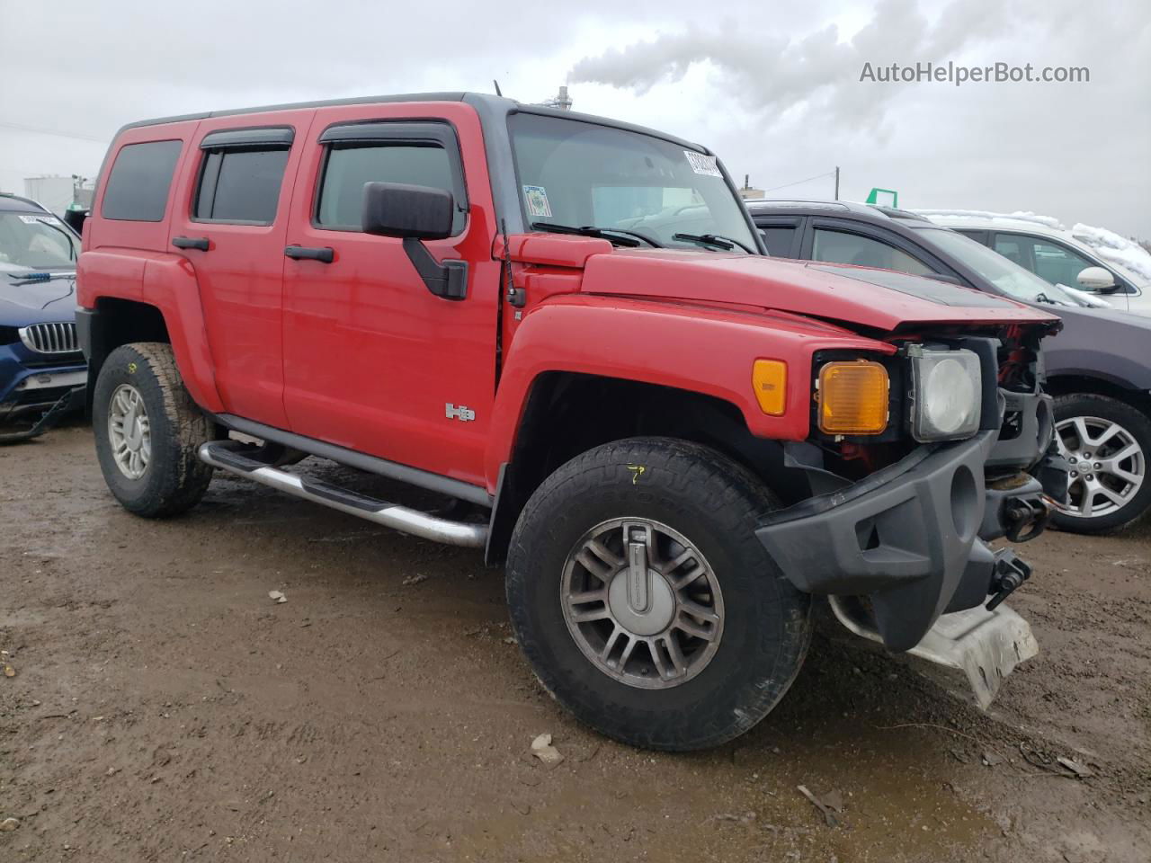 2007 Hummer H3  Red vin: 5GTDN13E678250671