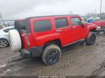 2007 Hummer H3 Suv   Red vin: 5GTDN13E778163684