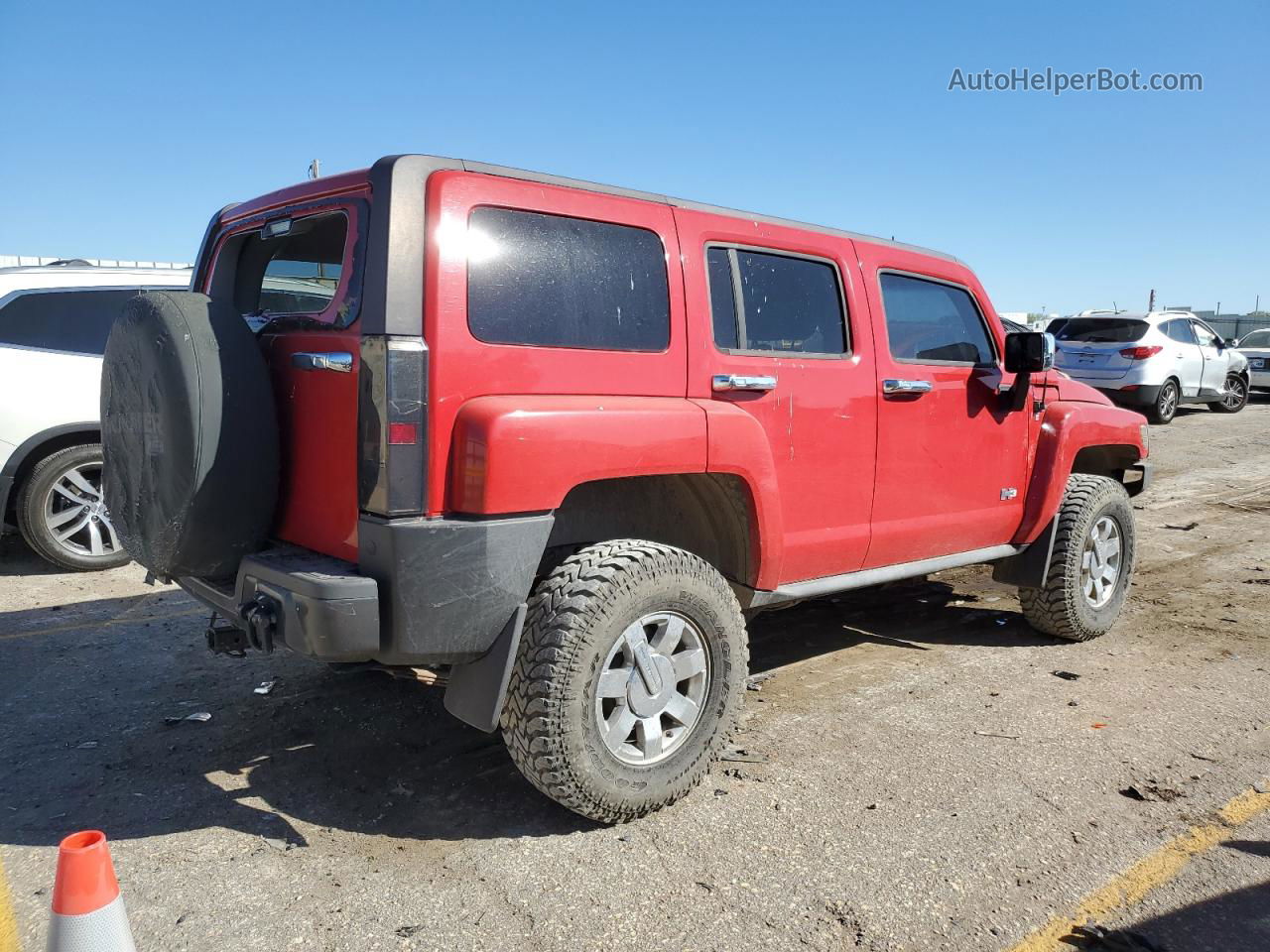 2007 Hummer H3  Red vin: 5GTDN13E778211118