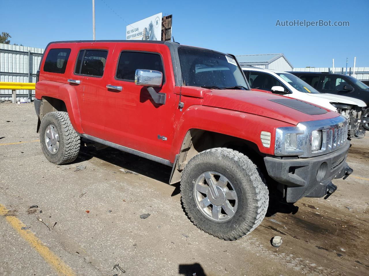 2007 Hummer H3  Red vin: 5GTDN13E778211118