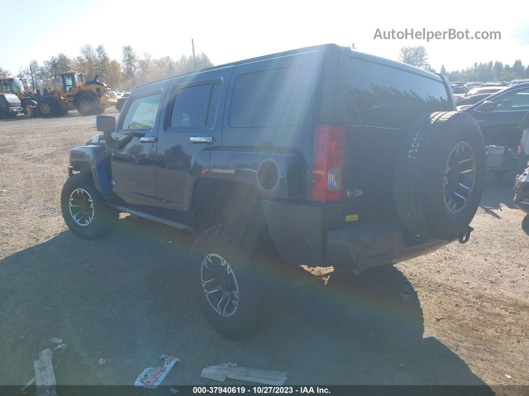 2007 Hummer H3 Suv Purple vin: 5GTDN13E778232289