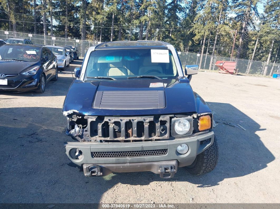 2007 Hummer H3 Suv Purple vin: 5GTDN13E778232289