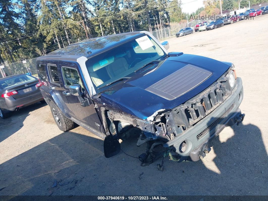 2007 Hummer H3 Suv Фиолетовый vin: 5GTDN13E778232289