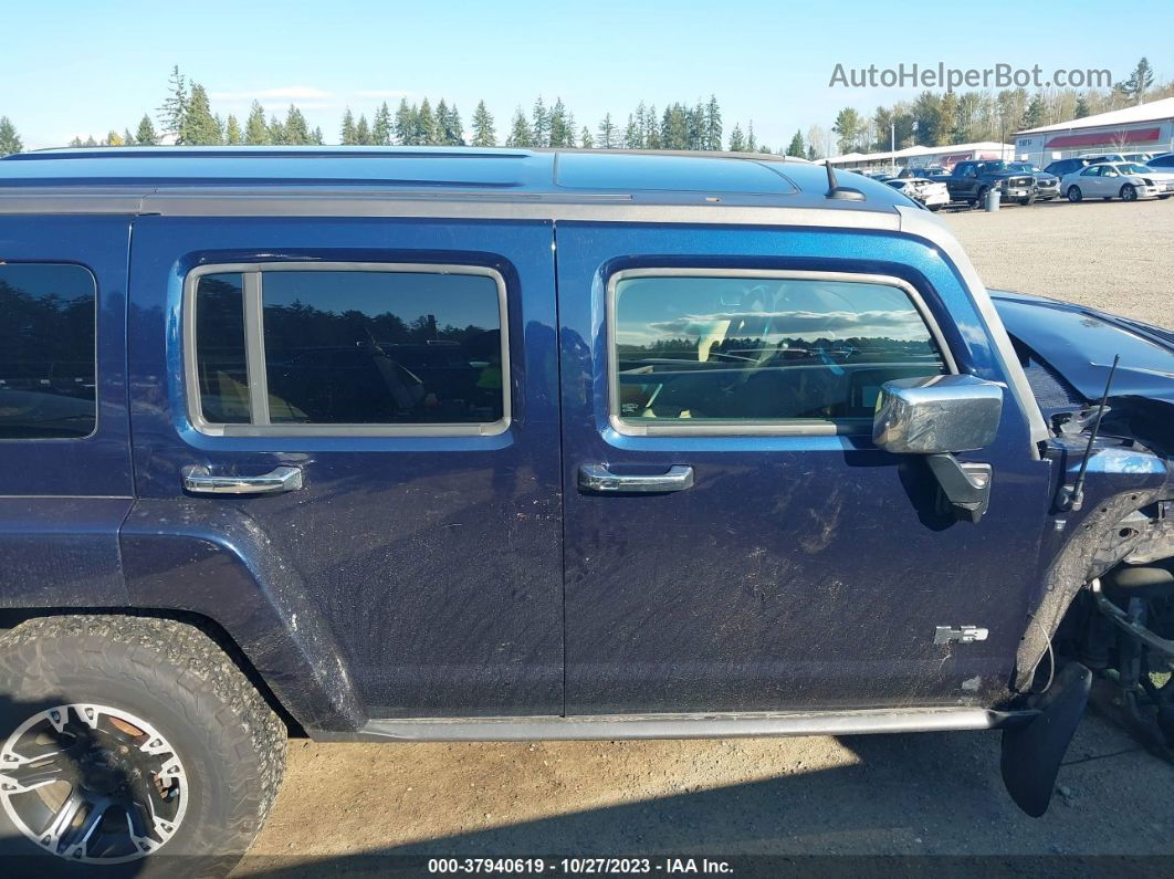 2007 Hummer H3 Suv Purple vin: 5GTDN13E778232289