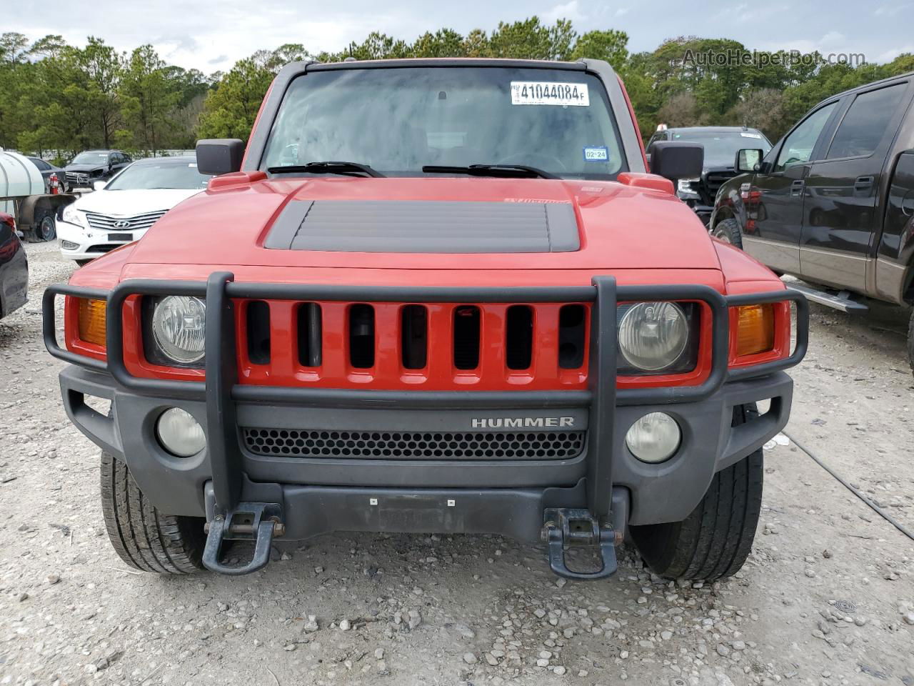 2007 Hummer H3  Red vin: 5GTDN13E778252834