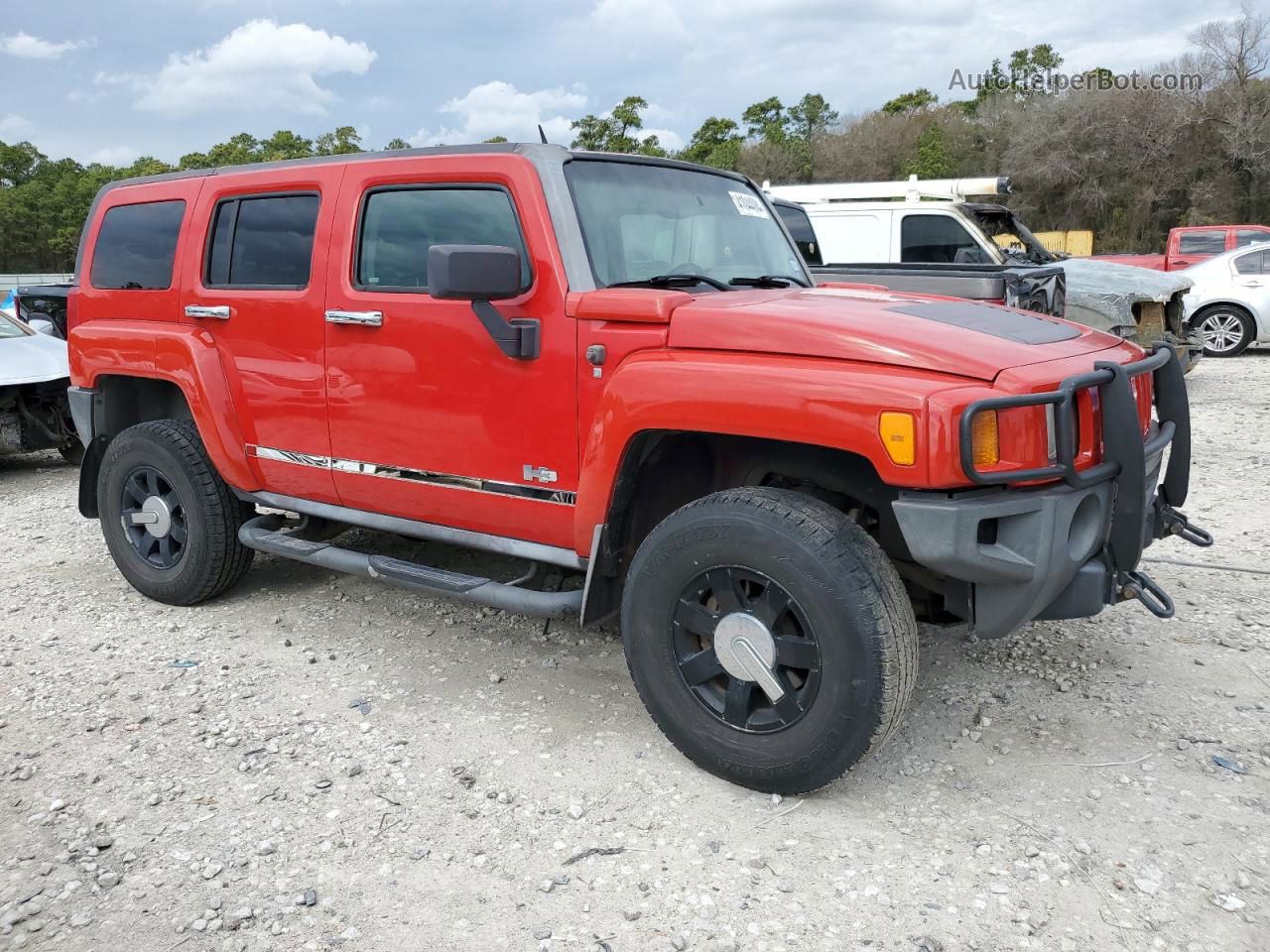 2007 Hummer H3  Red vin: 5GTDN13E778252834