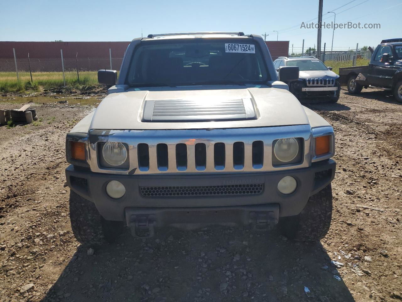 2007 Hummer H3  Угольный vin: 5GTDN13E878107608