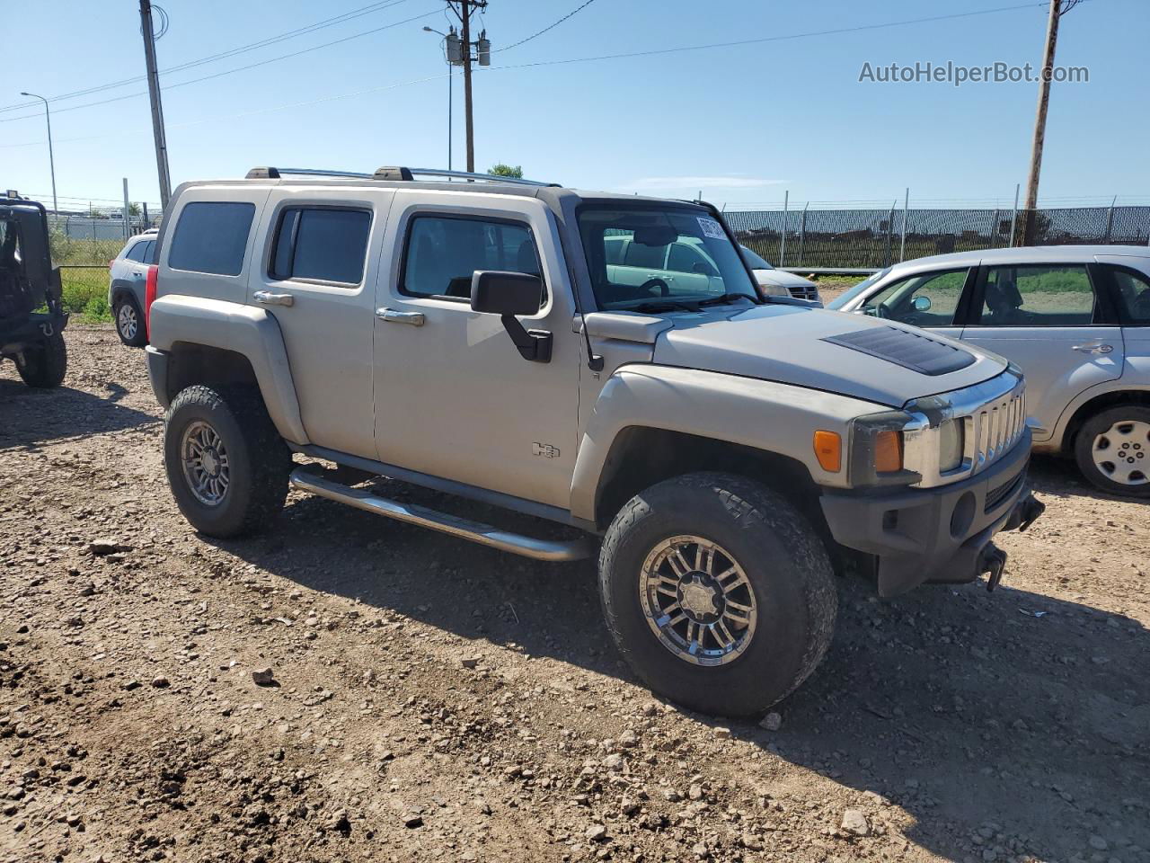 2007 Hummer H3  Угольный vin: 5GTDN13E878107608