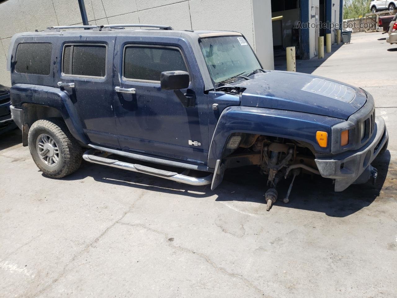 2007 Hummer H3  Синий vin: 5GTDN13E878115529