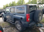 2007 Hummer H3  Blue vin: 5GTDN13E878147560