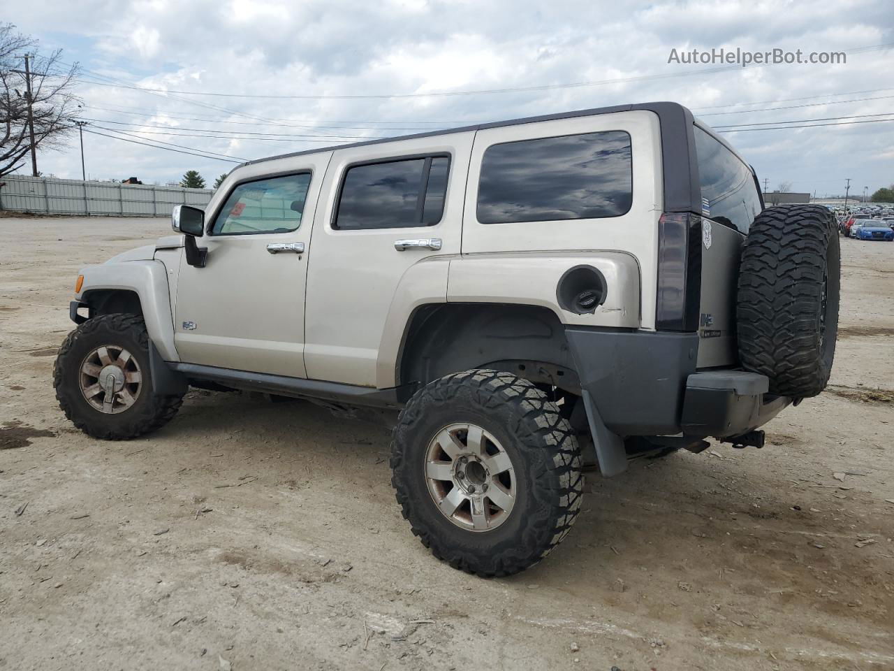 2007 Hummer H3  Серый vin: 5GTDN13E878149096