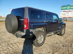 2007 Hummer H3  Blue vin: 5GTDN13E878163127