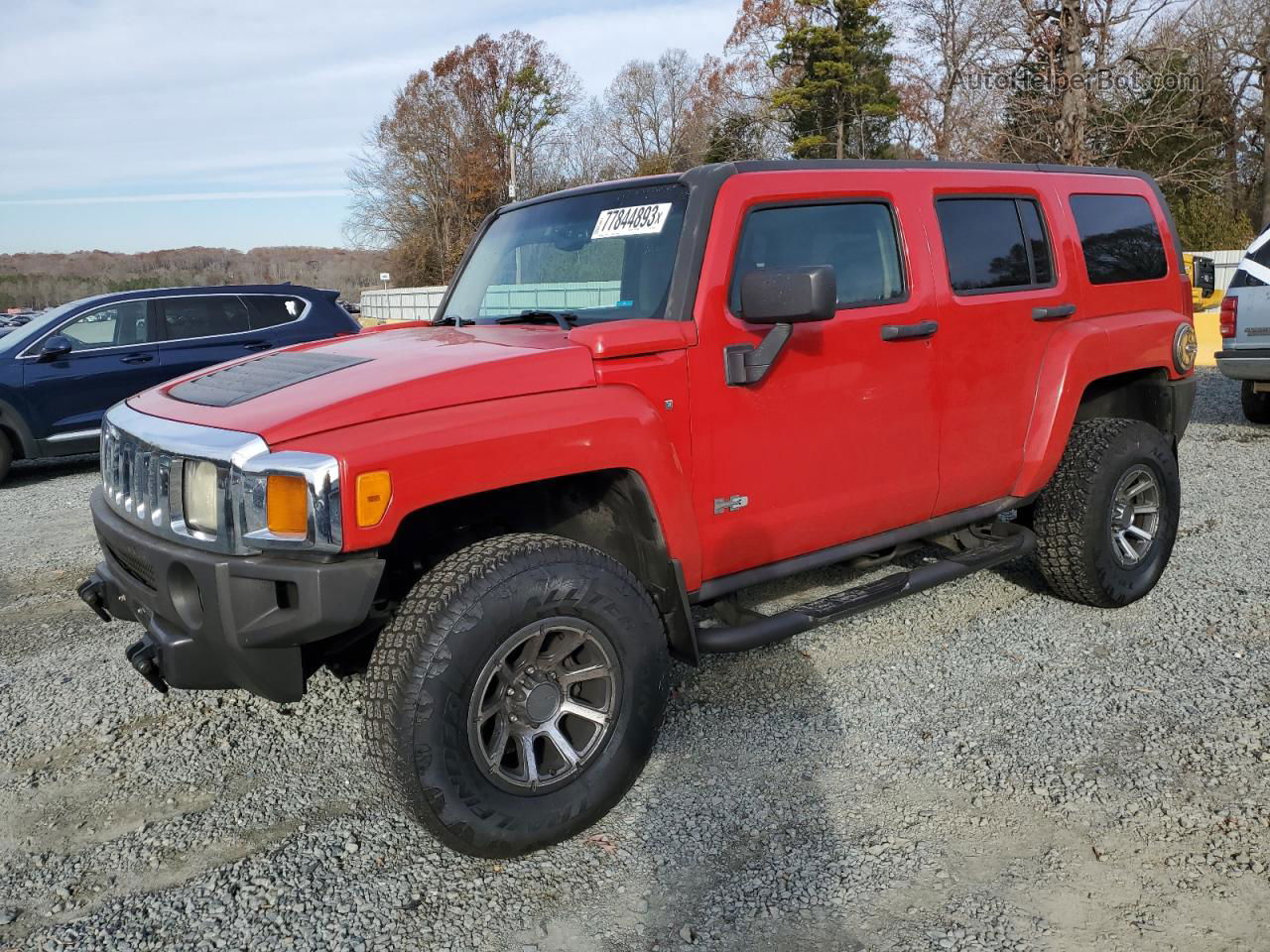 2007 Hummer H3  Red vin: 5GTDN13E878246847