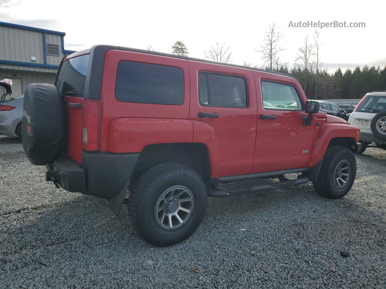 2007 Hummer H3  Red vin: 5GTDN13E878246847