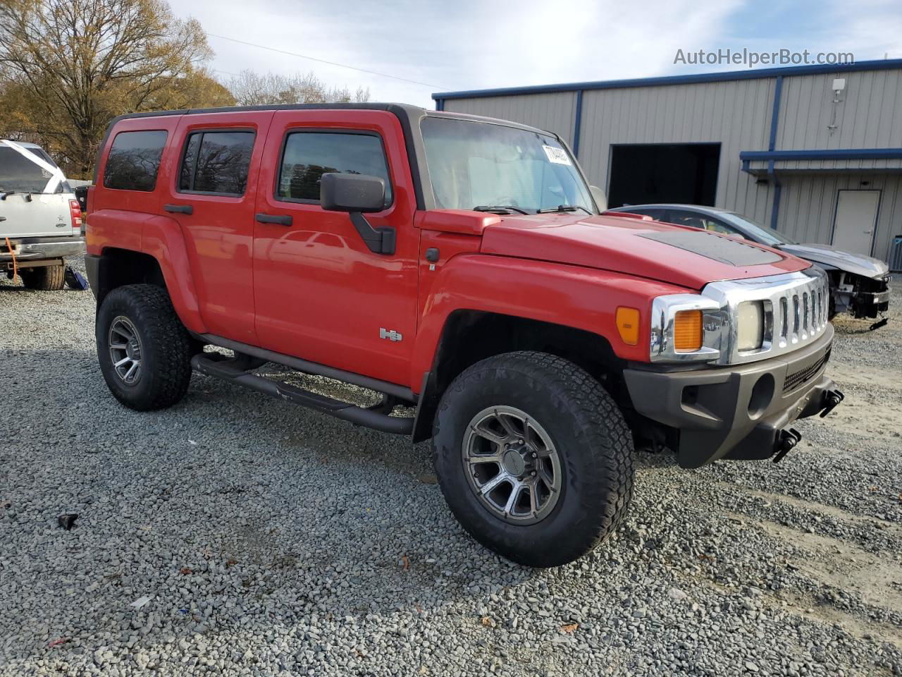 2007 Hummer H3  Red vin: 5GTDN13E878246847