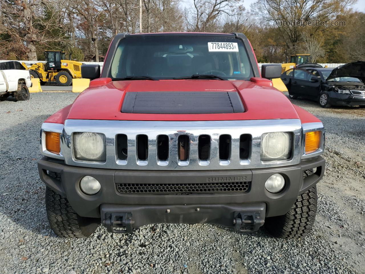 2007 Hummer H3  Red vin: 5GTDN13E878246847