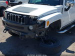 2007 Hummer H3 Suv Белый vin: 5GTDN13E978174475