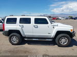 2007 Hummer H3 Suv White vin: 5GTDN13E978174475