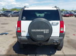 2007 Hummer H3 Suv Белый vin: 5GTDN13E978174475