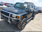 2007 Hummer H3 Suv Черный vin: 5GTDN13E978236716