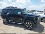 2007 Hummer H3 Suv Black vin: 5GTDN13E978236716