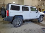 2007 Hummer H3  White vin: 5GTDN13EX78125883