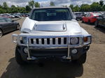 2007 Hummer H3  White vin: 5GTDN13EX78171195