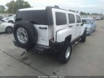 2007 Hummer H3 Suv White vin: 5GTDN13EX78209766