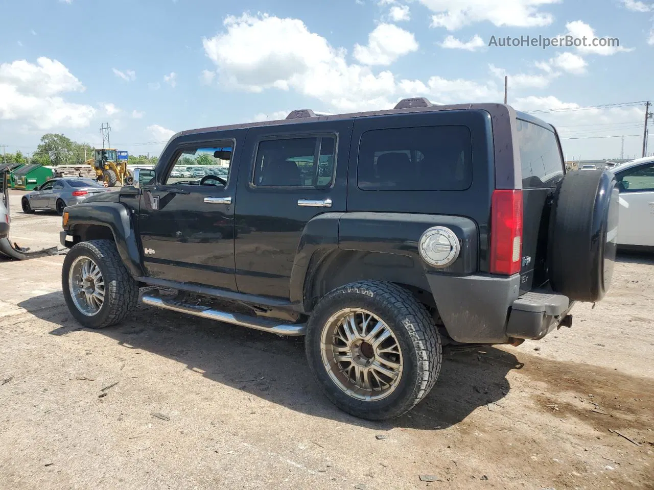 2007 Hummer H3  Black vin: 5GTDN13EX78253511