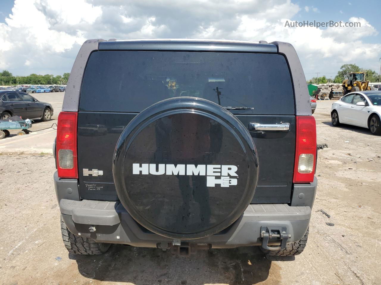 2007 Hummer H3  Black vin: 5GTDN13EX78253511
