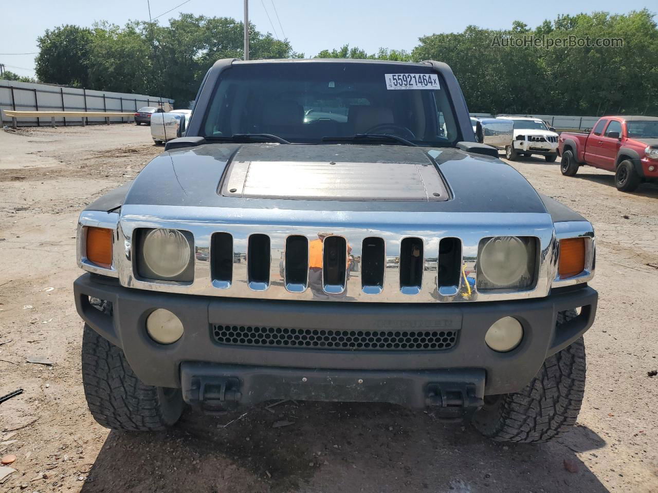 2007 Hummer H3  Black vin: 5GTDN13EX78253511