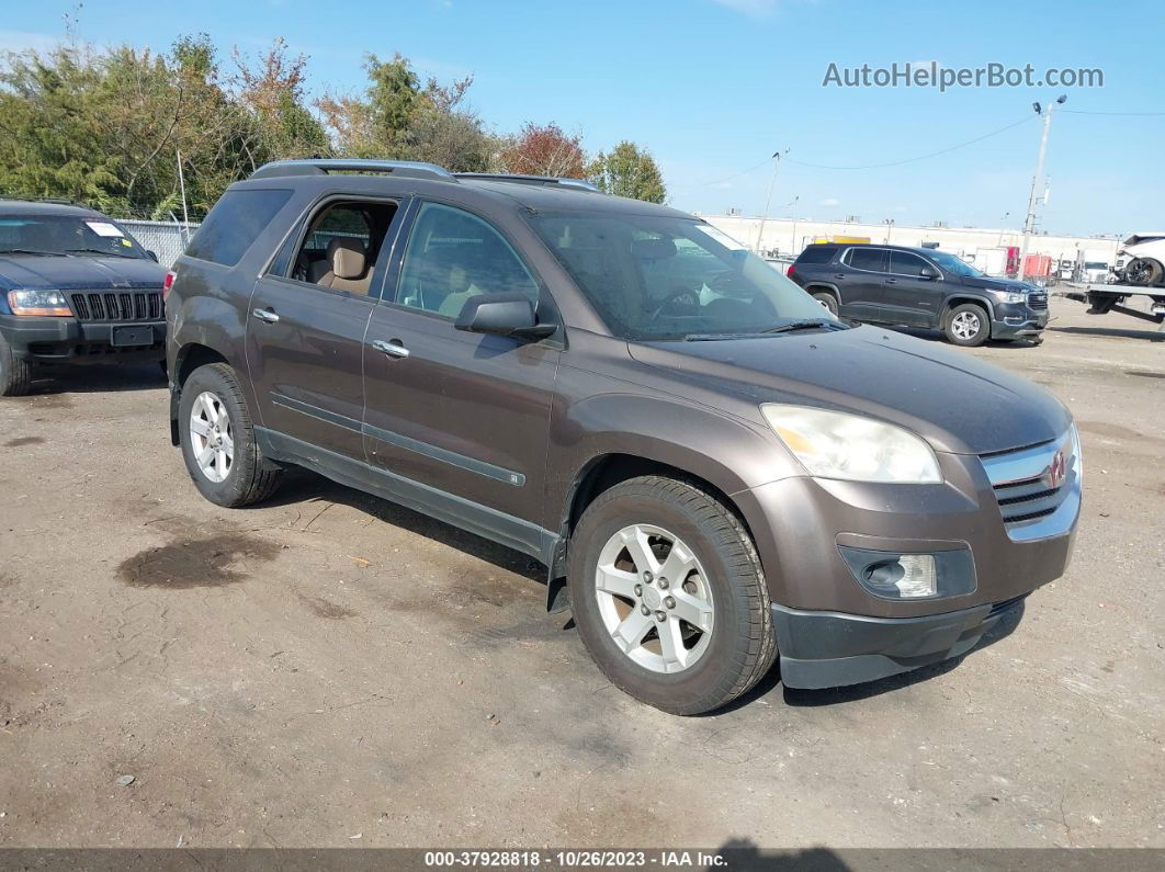 2008 Saturn Outlook Xe Gray vin: 5GZER13708J210726