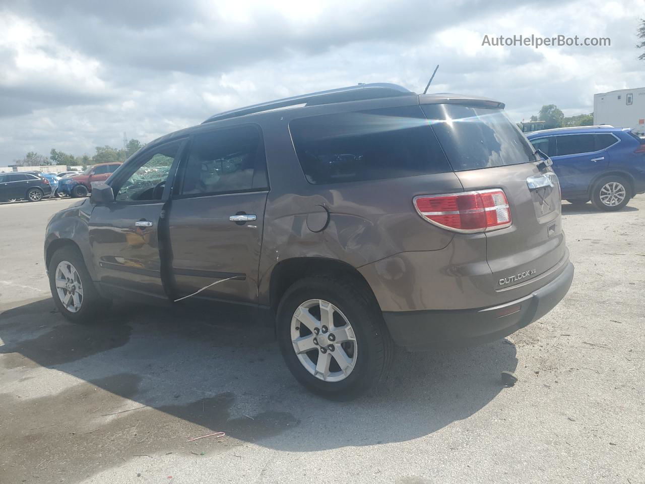 2008 Saturn Outlook Xe Tan vin: 5GZER13738J206394