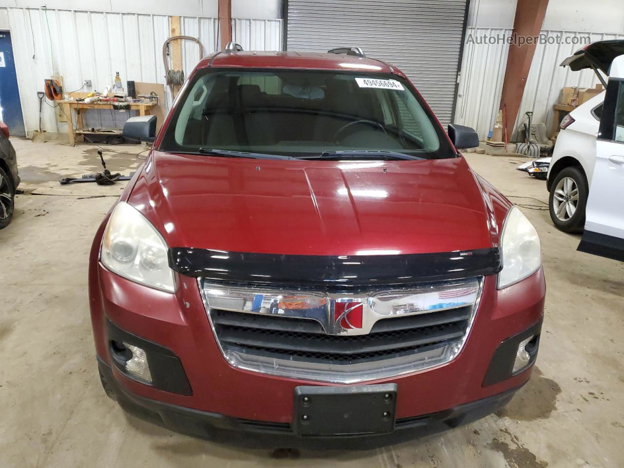 2008 Saturn Outlook Xe Red vin: 5GZER13738J210784