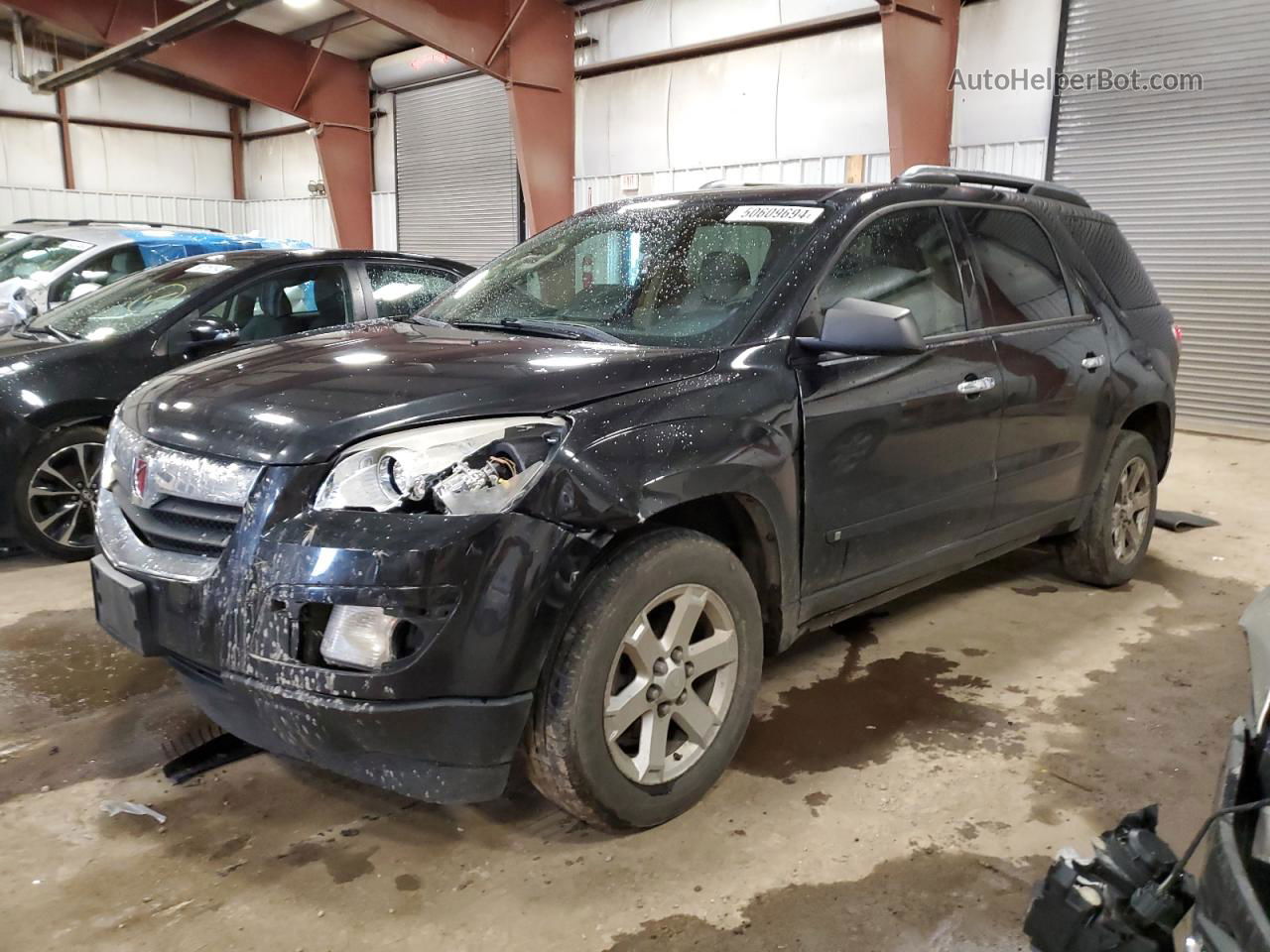 2008 Saturn Outlook Xe Black vin: 5GZER13738J214995