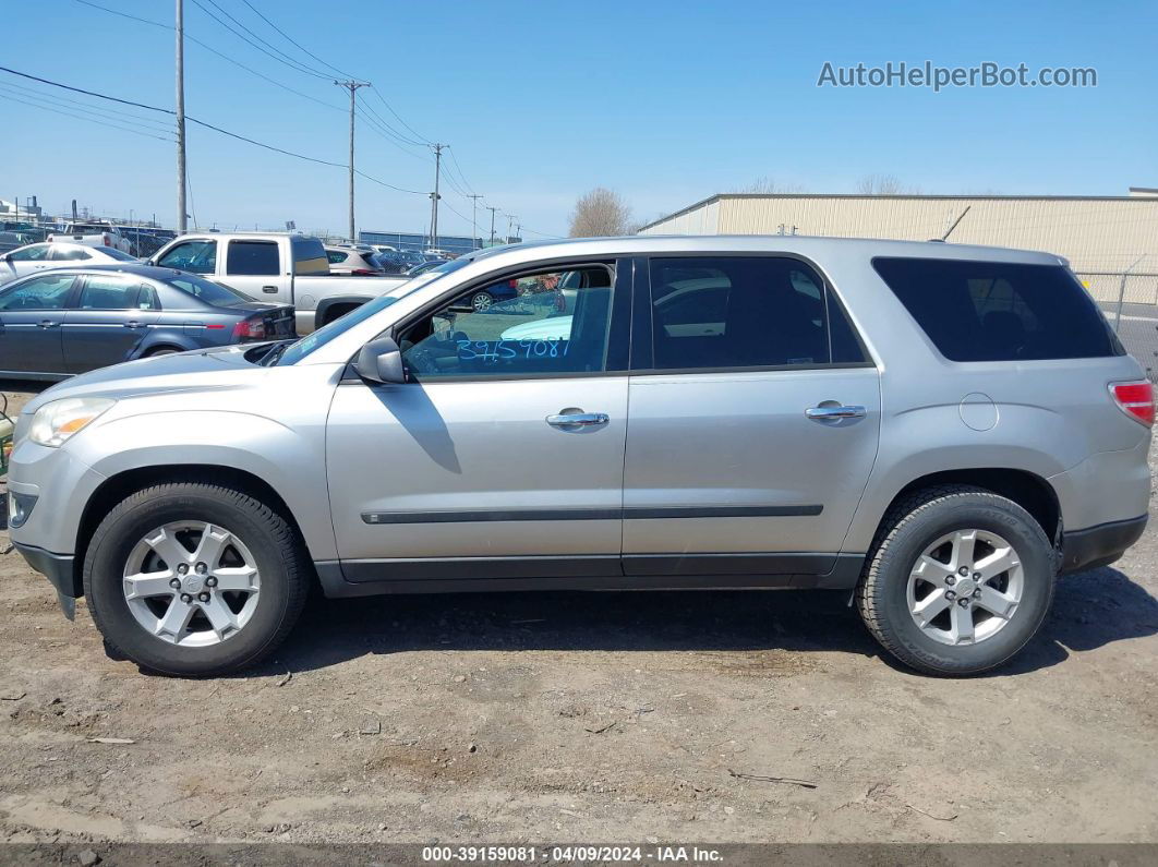 2008 Saturn Outlook Xe Silver vin: 5GZER13738J258527