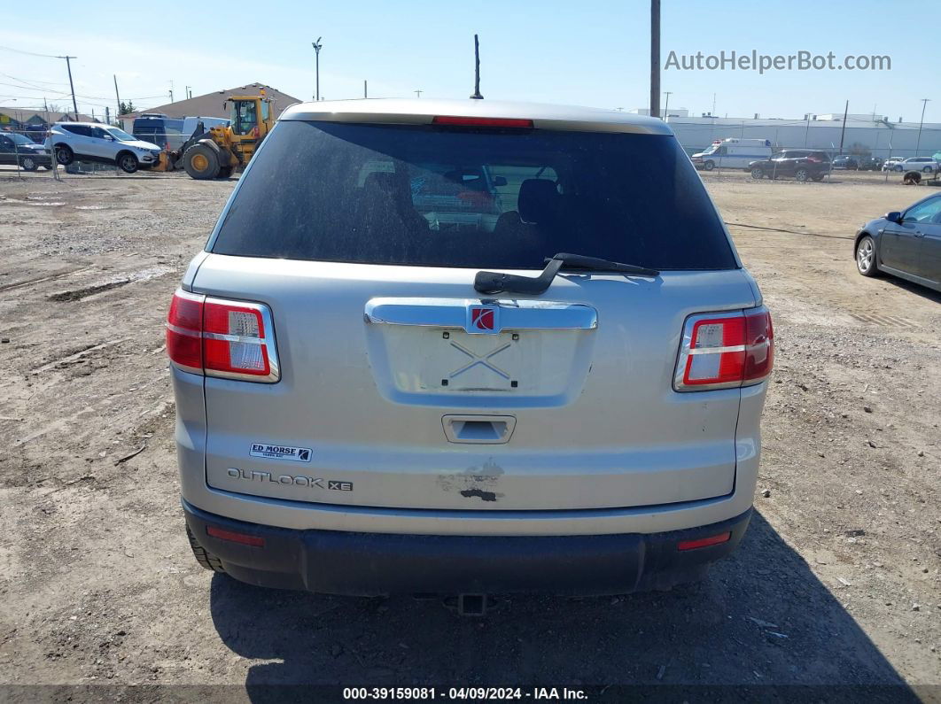 2008 Saturn Outlook Xe Silver vin: 5GZER13738J258527