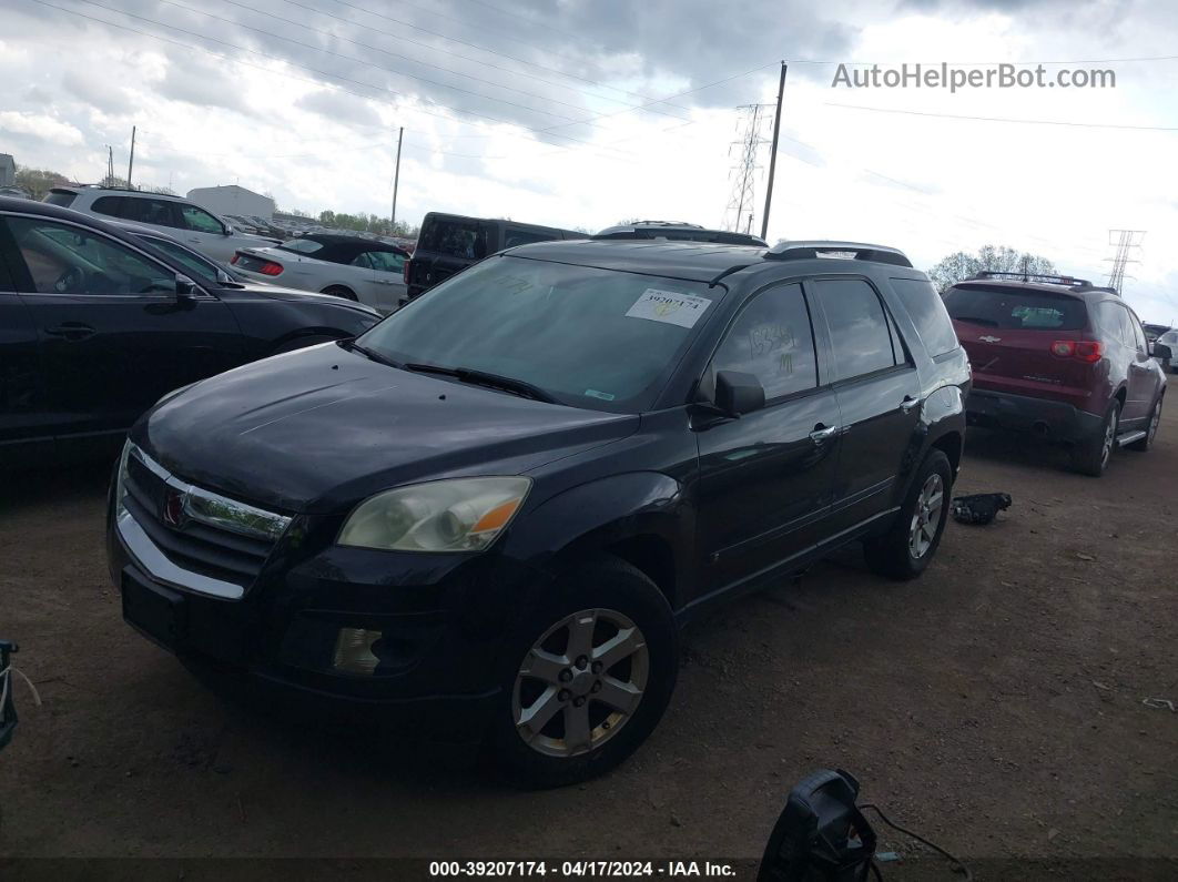 2008 Saturn Outlook Xe Black vin: 5GZER13748J152880