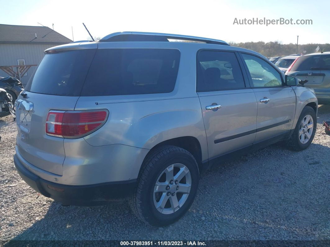 2008 Saturn Outlook Xe Silver vin: 5GZER13748J156931