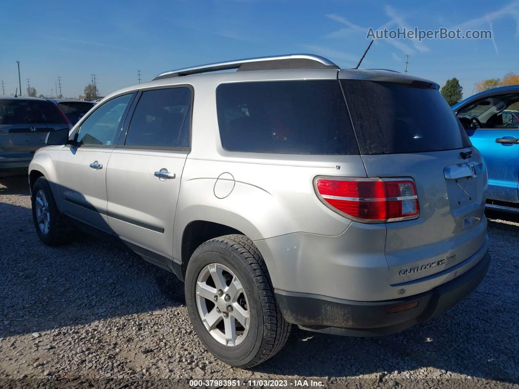 2008 Saturn Outlook Xe Silver vin: 5GZER13748J156931