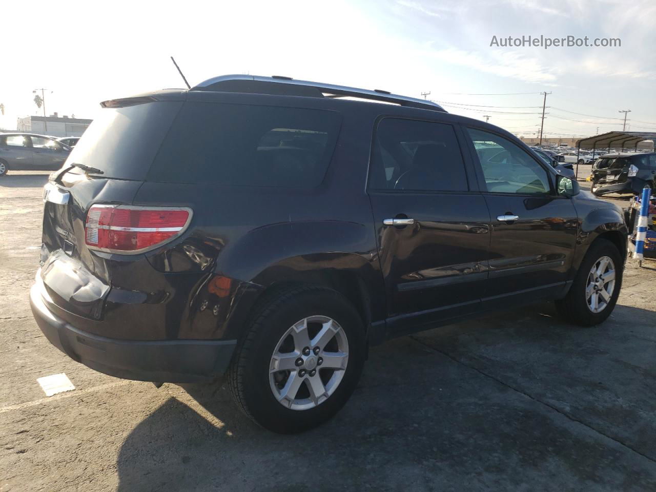 2008 Saturn Outlook Xe Black vin: 5GZER13778J142893